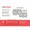 Bocchi Aderci Ultra-Slim Farmhouse Apron Front Fireclay 30 in. Single Bowl Kitchen Sink in White 1481-001-0120